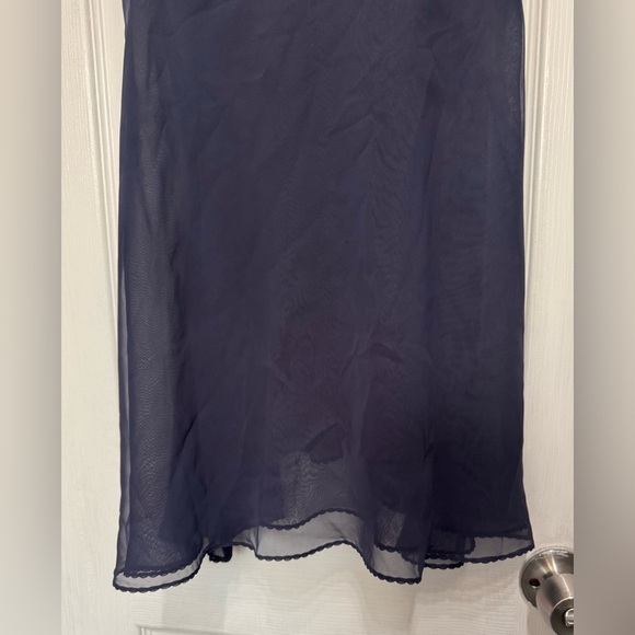 Victoria’s Secret Navy Vtg Slip Dress Women’s Size Medium - Picture 5 of 11